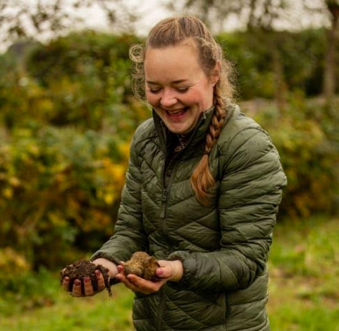 Marloes Vogel Ukies composteren